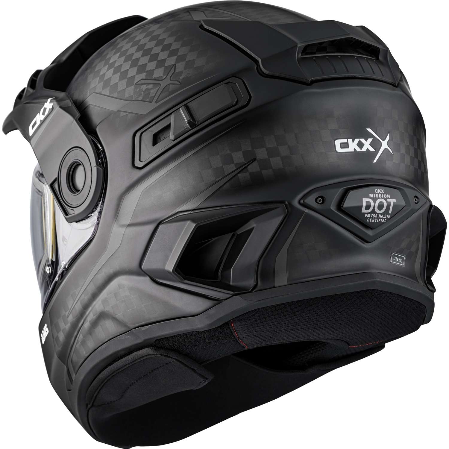 CKX Mission Fury Double Lens Full Face Helmet